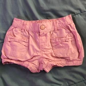 Gymboree 3T Light Pink Chino Bubble Shorts
